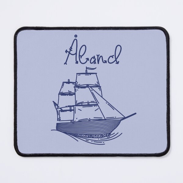 Item preview, Aland Baltic Sea island vacation with blue sailing ship designed and sold by Denis Rösler.