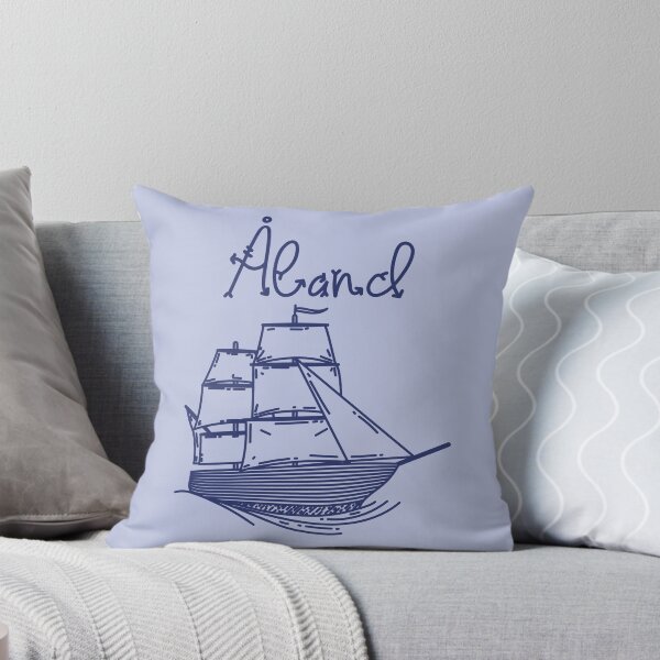 Item preview, Aland Baltic Sea island vacation with blue sailing ship designed and sold by Denis Rösler.