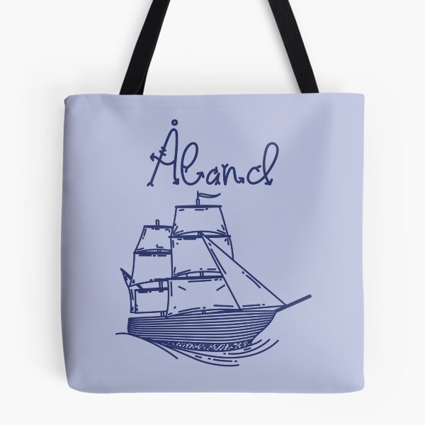 Item preview, Aland Baltic Sea island vacation with blue sailing ship designed and sold by Denis Rösler.
