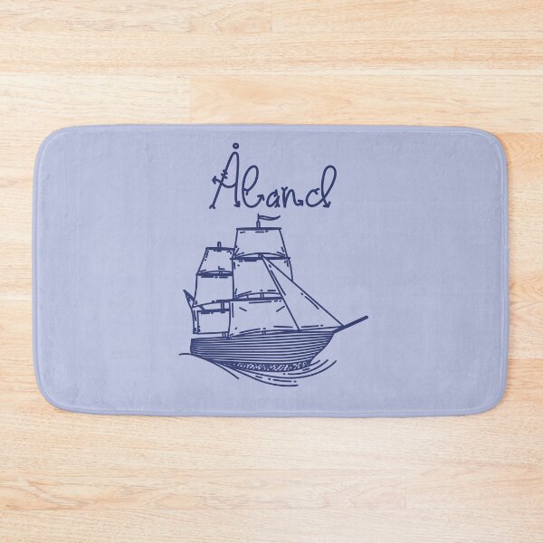 Item preview, Aland Baltic Sea island vacation with blue sailing ship designed and sold by Denis Rösler.