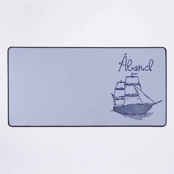 Item preview, Aland Baltic Sea island vacation with blue sailing ship designed and sold by Denis Rösler.