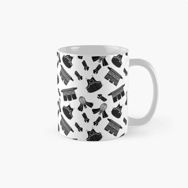 Item preview, Kendo Bogu Mosaic Pattern White & Black designed and sold by Mx3Designs.