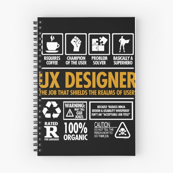 Item preview, UX Designer Funny Job designed and sold by Nerd Shizzle.