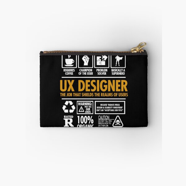 Item preview, UX Designer Funny Job designed and sold by Nerd Shizzle.