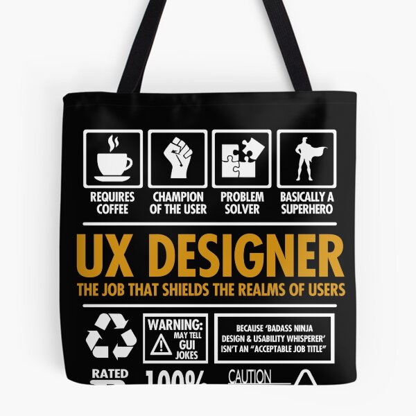 Item preview, UX Designer Funny Job designed and sold by Nerd Shizzle.