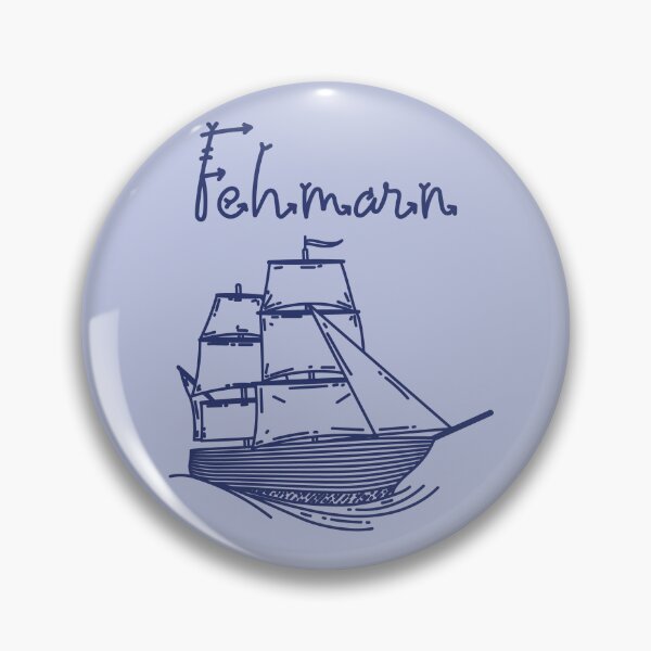 Item preview, Fehmarn Baltic Sea island vacation with blue sailing ship designed and sold by Denis Rösler.