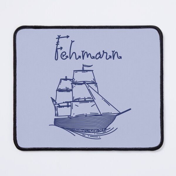 Item preview, Fehmarn Baltic Sea island vacation with blue sailing ship designed and sold by Denis Rösler.
