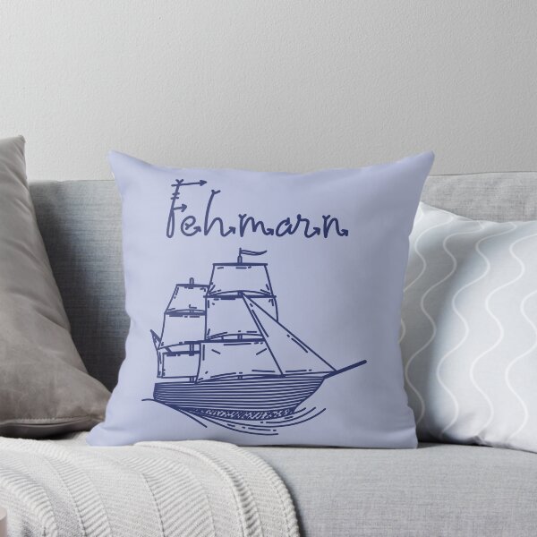 Item preview, Fehmarn Baltic Sea island vacation with blue sailing ship designed and sold by Denis Rösler.
