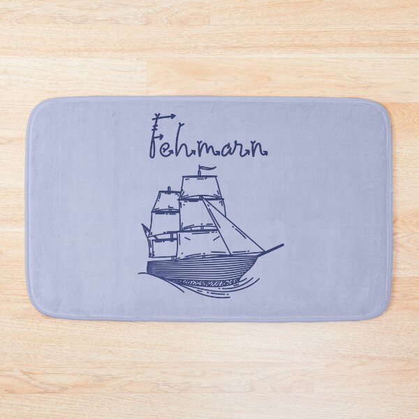 Item preview, Fehmarn Baltic Sea island vacation with blue sailing ship designed and sold by Denis Rösler.