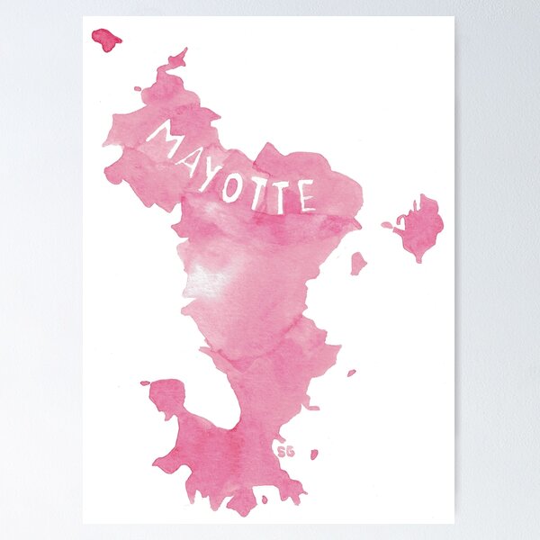 Item preview, Mayotte designed and sold by SharlaPaints.