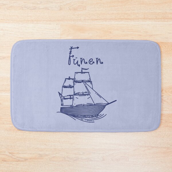 Item preview, Funen Baltic Sea island vacation with blue sailing ship designed and sold by Denis Rösler.