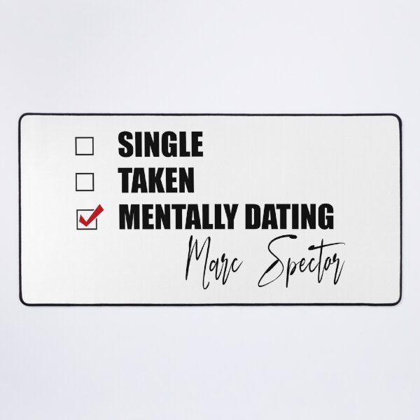 Item preview, Mentally Dating Marc Spector designed and sold by Bend-The-Trendd.