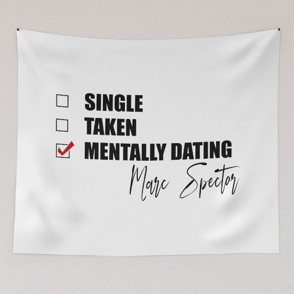 Item preview, Mentally Dating Marc Spector designed and sold by Bend-The-Trendd.