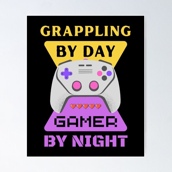 Item preview, Grappling by Day Gamer by Night designed and sold by 9N20.