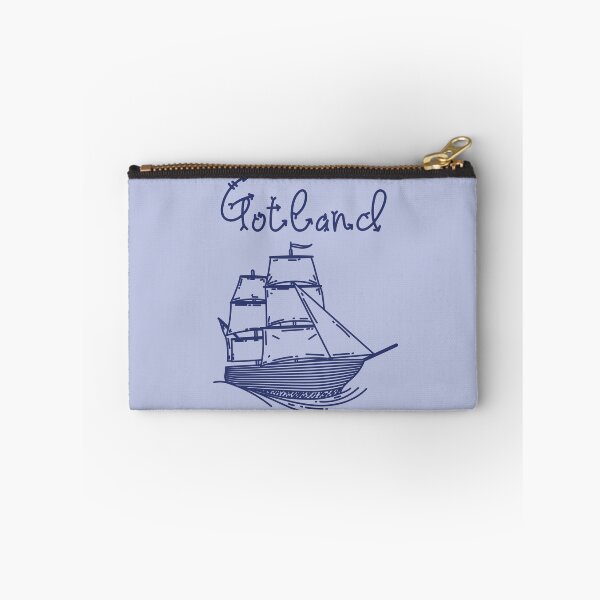 Item preview, Gotland baltic sea island vacation with blue sailing ship designed and sold by Denis Rösler.