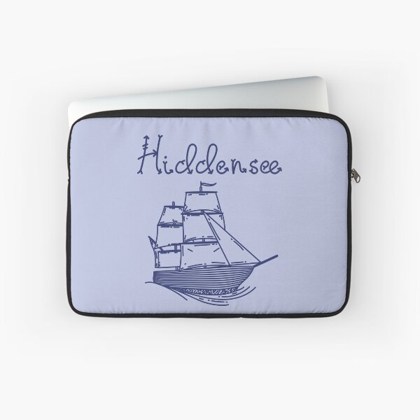 Item preview, Hiddensee Baltic Sea island vacation blue sailing ship designed and sold by Denis Rösler.