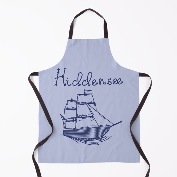 Item preview, Hiddensee Baltic Sea island vacation blue sailing ship designed and sold by Denis Rösler.