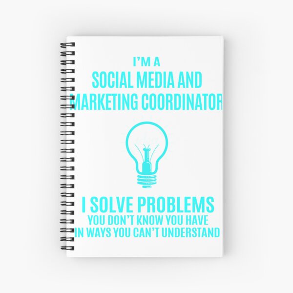 Item preview, Social Media And Marketing Coordinator - I Solve Problems Job Gift designed and sold by melissaval2.