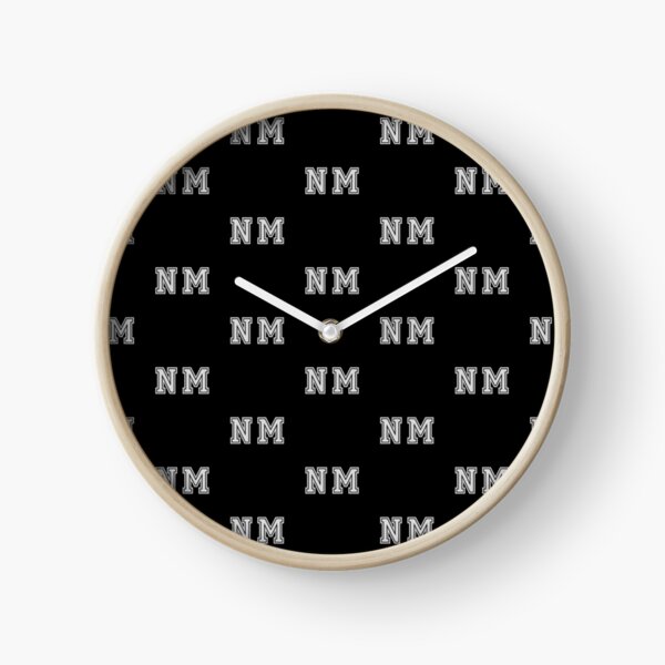 Item preview, N.M. Varsity Initials | Varsity Letters | Black And White | Personalised Gifts designed and sold by Avo And Sriracha.