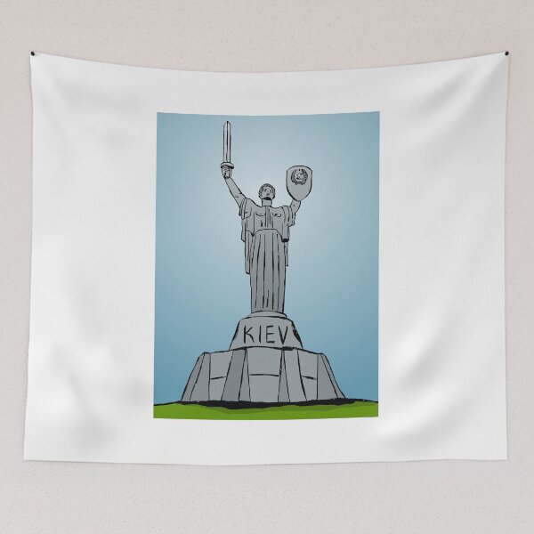 Item preview, illustration of Motherland monument in Kiev designed and sold by Logan81.