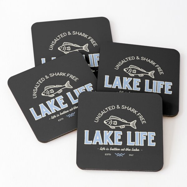 Item preview, Lake Life - unsalted and shark free designed and sold by hardscuffle.