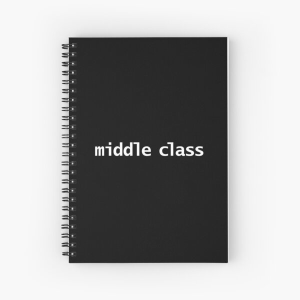 Item preview, Middle Class Typography White Text designed and sold by ellenhenry.