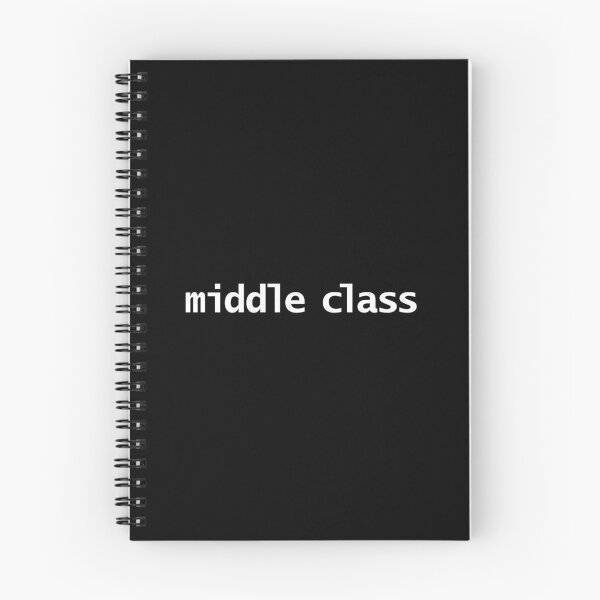 Item preview, Middle Class Typography White Text designed and sold by ellenhenry.