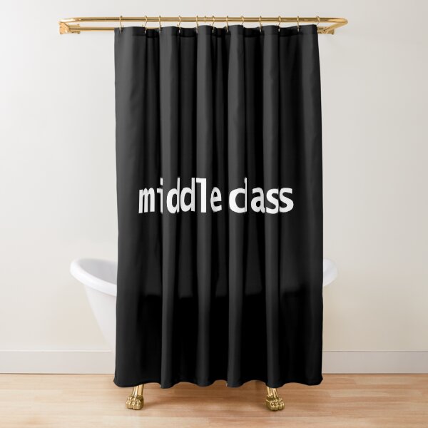 Item preview, Middle Class Typography White Text designed and sold by ellenhenry.
