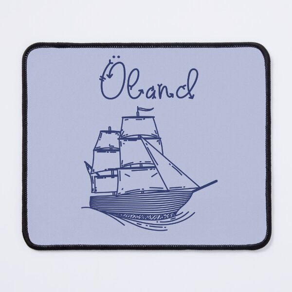 Item preview, Oland Baltic Sea island vacation with blue sailing ship designed and sold by Denis Rösler.