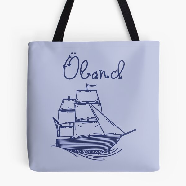Item preview, Oland Baltic Sea island vacation with blue sailing ship designed and sold by Denis Rösler.