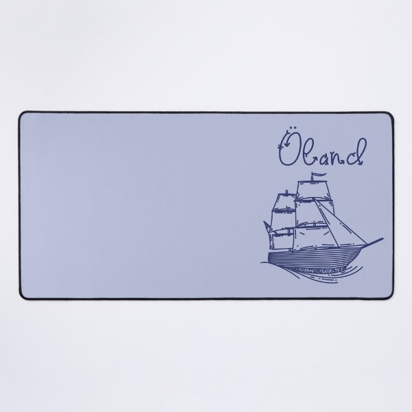 Item preview, Oland Baltic Sea island vacation with blue sailing ship designed and sold by Denis Rösler.