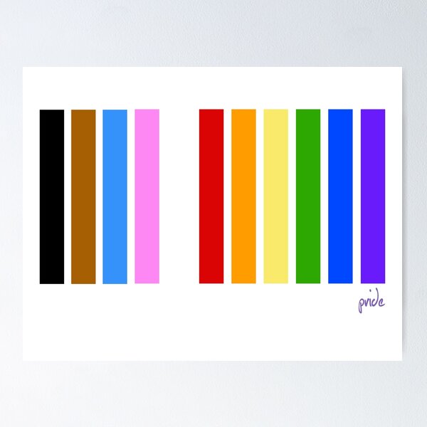 Item preview, Inclusive Pride Stripes designed and sold by elisagavi.