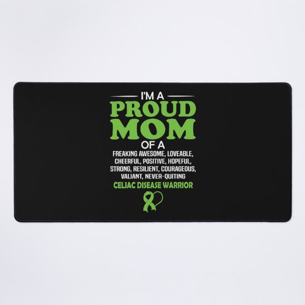 Item preview, Proud Mom Of A Celiac Disease Awareness Warrior designed and sold by mrdufu.