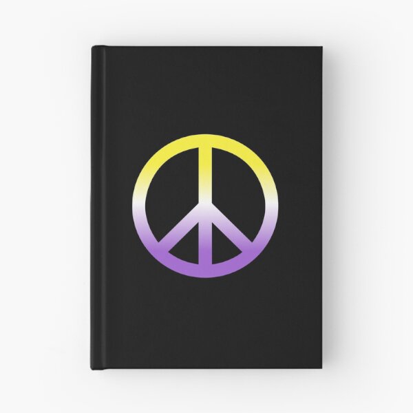 Item preview, Non Binary Peace Sign designed and sold by Pridish.