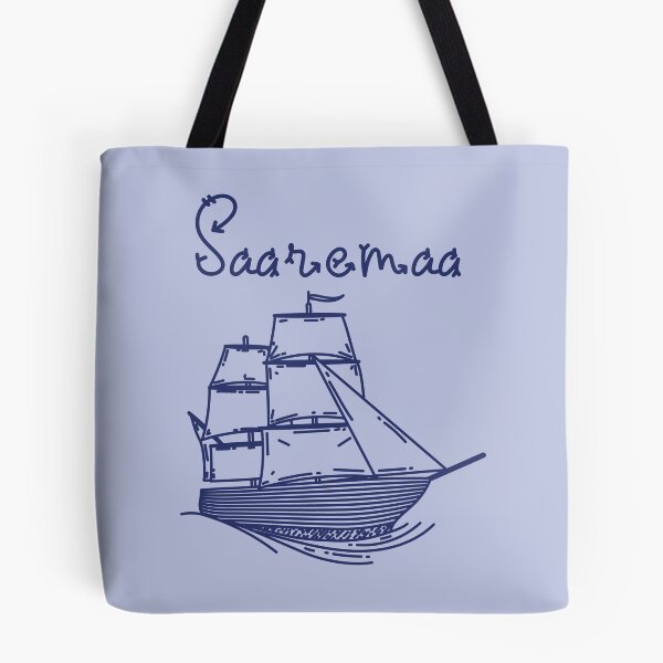 Item preview, Saaremaa Baltic Sea island vacation blue sailing ship designed and sold by Denis Rösler.