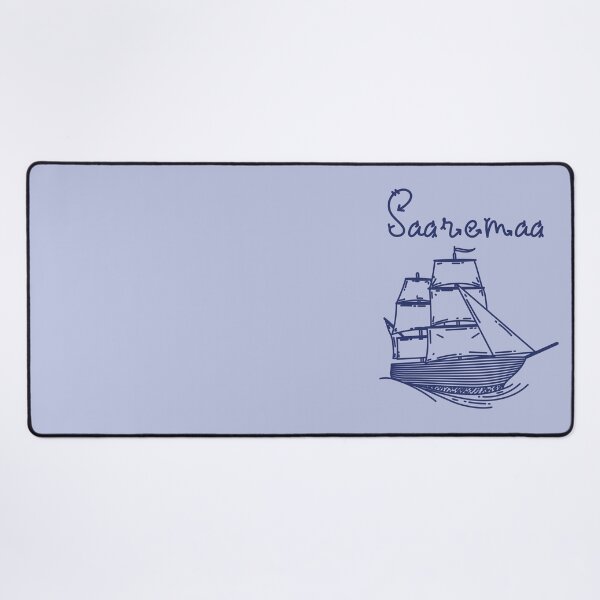 Item preview, Saaremaa Baltic Sea island vacation blue sailing ship designed and sold by Denis Rösler.