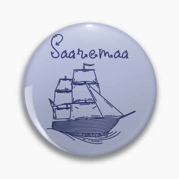 Item preview, Saaremaa Baltic Sea island vacation blue sailing ship designed and sold by Denis Rösler.