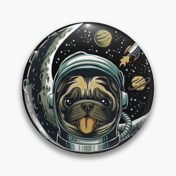 Item preview, Astropug - Astronaut Pug designed and sold by artado.