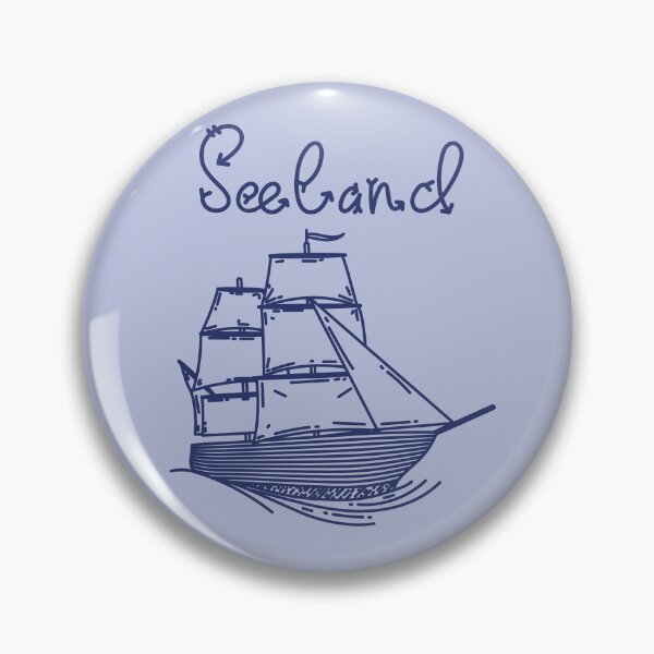 Item preview, Seeland Baltic Sea island vacation with blue sailing ship designed and sold by Denis Rösler.