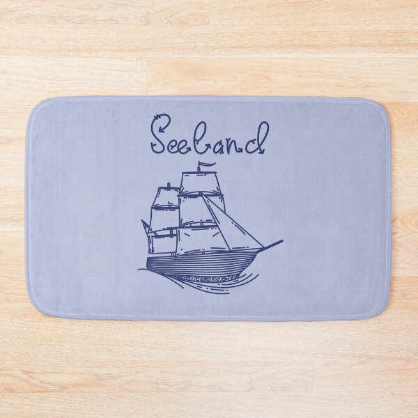 Item preview, Seeland Baltic Sea island vacation with blue sailing ship designed and sold by Denis Rösler.