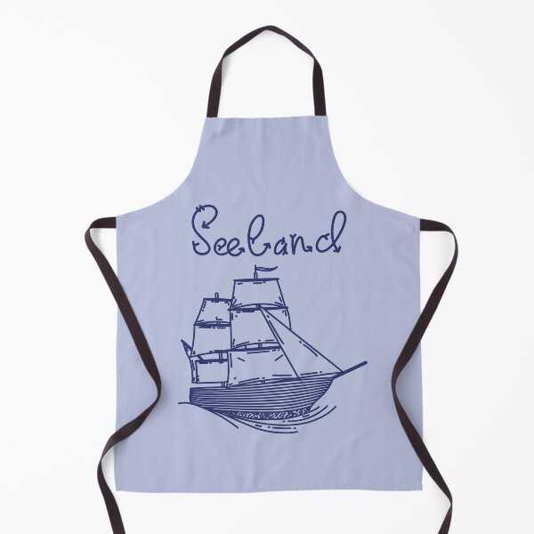 Item preview, Seeland Baltic Sea island vacation with blue sailing ship designed and sold by Denis Rösler.