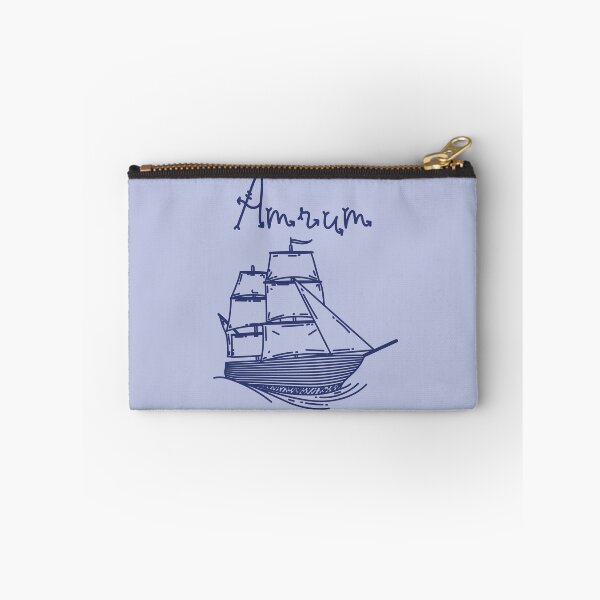 Item preview, Amrum vacation North Sea island with blue sailing ship designed and sold by Denis Rösler.