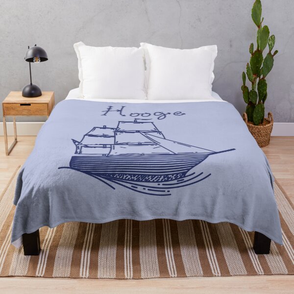 Item preview, Hooge holiday North Sea island with blue sailing ship designed and sold by Denis Rösler.