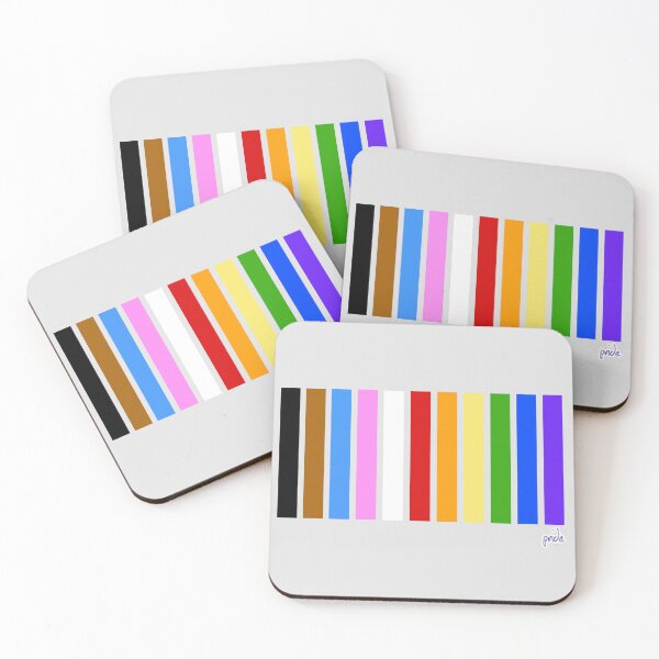 Item preview, Inclusive Pride Stripes designed and sold by elisagavi.