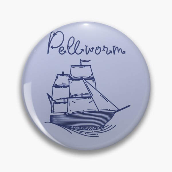Item preview, Pellworm holiday North Sea island blue sailing ship designed and sold by Denis Rösler.