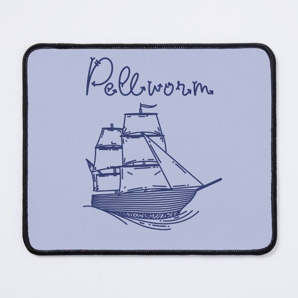 Item preview, Pellworm holiday North Sea island blue sailing ship designed and sold by Denis Rösler.