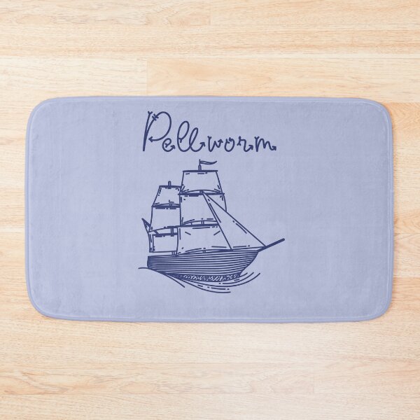 Item preview, Pellworm holiday North Sea island blue sailing ship designed and sold by Denis Rösler.