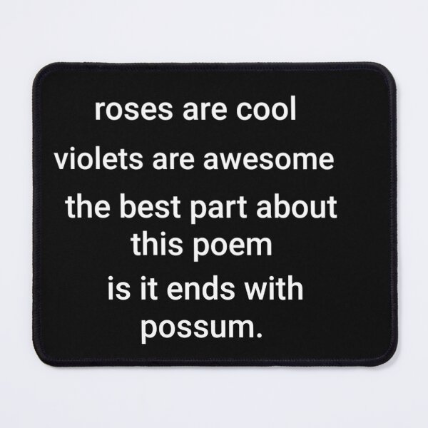 Item preview, Awesome Possum poem designed and sold by DancingCreek.