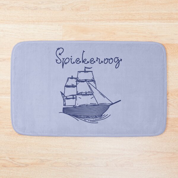 Item preview, Spiekeroog holiday North Sea island blue sailing ship designed and sold by Denis Rösler.