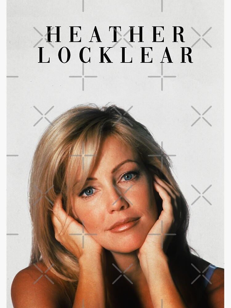 Heather Locklear Poster Poster For Sale By Livilll Redbubble 4148